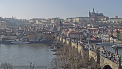 Pražský hrad, Karlův most, Vltava