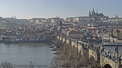 Pražský hrad, Karlův most, Vltava