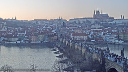 Pražský hrad, Karlův most, Vltava