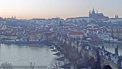 Pražský hrad, Karlův most, Vltava