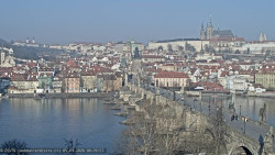 Pražský hrad, Karlův most, Vltava