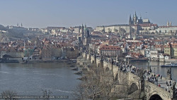 Pražský hrad, Karlův most, Vltava