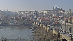 Pražský hrad, Karlův most, Vltava