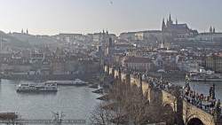 Pražský hrad, Karlův most, Vltava
