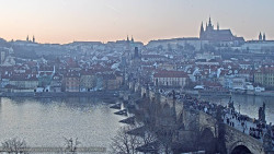Pražský hrad, Karlův most, Vltava