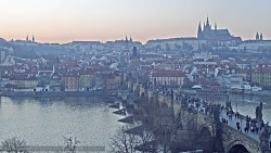 Pražský hrad, Karlův most, Vltava