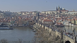 Pražský hrad, Karlův most, Vltava