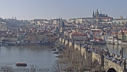 Pražský hrad, Karlův most, Vltava