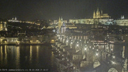 Pražský hrad, Karlův most, Vltava