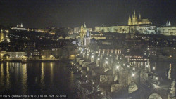 Pražský hrad, Karlův most, Vltava