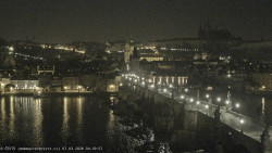 Pražský hrad, Karlův most, Vltava
