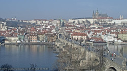 Pražský hrad, Karlův most, Vltava