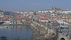 Pražský hrad, Karlův most, Vltava