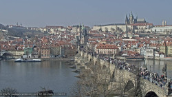 Pražský hrad, Karlův most, Vltava
