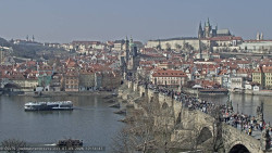 Pražský hrad, Karlův most, Vltava