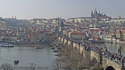 Pražský hrad, Karlův most, Vltava