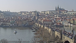 Pražský hrad, Karlův most, Vltava