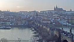 Pražský hrad, Karlův most, Vltava