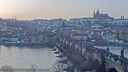 Pražský hrad, Karlův most, Vltava
