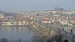 Pražský hrad, Karlův most, Vltava