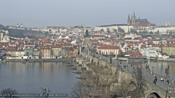 Pražský hrad, Karlův most, Vltava