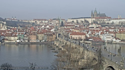 Pražský hrad, Karlův most, Vltava