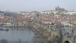 Pražský hrad, Karlův most, Vltava