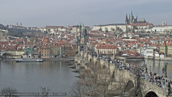 Pražský hrad, Karlův most, Vltava