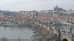 Pražský hrad, Karlův most, Vltava