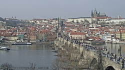 Pražský hrad, Karlův most, Vltava