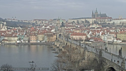 Pražský hrad, Karlův most, Vltava