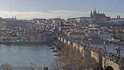 Pražský hrad, Karlův most, Vltava