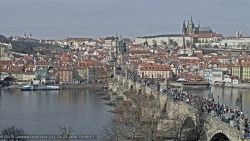Pražský hrad, Karlův most, Vltava