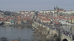 Pražský hrad, Karlův most, Vltava