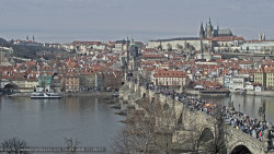 Pražský hrad, Karlův most, Vltava