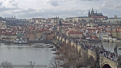 Pražský hrad, Karlův most, Vltava