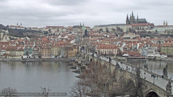 Pražský hrad, Karlův most, Vltava