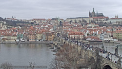 Pražský hrad, Karlův most, Vltava