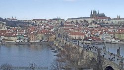 Pražský hrad, Karlův most, Vltava