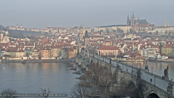 Pražský hrad, Karlův most, Vltava