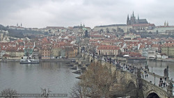 Pražský hrad, Karlův most, Vltava