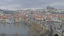 Pražský hrad, Karlův most, Vltava