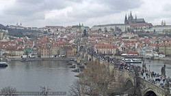 Pražský hrad, Karlův most, Vltava