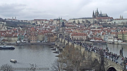 Pražský hrad, Karlův most, Vltava