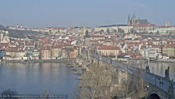 Pražský hrad, Karlův most, Vltava