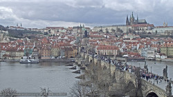 Pražský hrad, Karlův most, Vltava