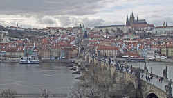 Pražský hrad, Karlův most, Vltava