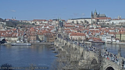 Pražský hrad, Karlův most, Vltava