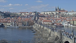 Pražský hrad, Karlův most, Vltava