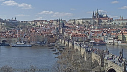 Pražský hrad, Karlův most, Vltava